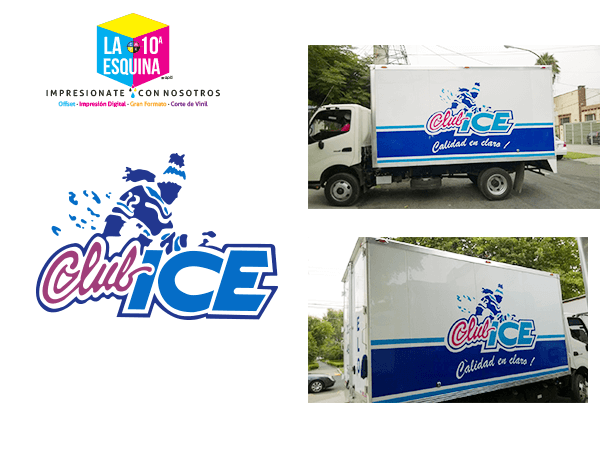 Apa Impresiones Rotulación de Vehículos Guadalajara Hielo Club Ice